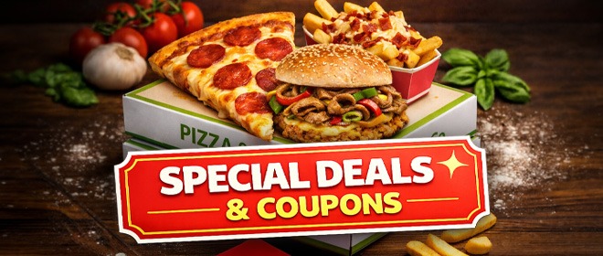 Special Deals & Coupons